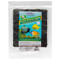 Ocean Nutrition Seaweed Select garlic-infused sheet entices picky herbivores.
