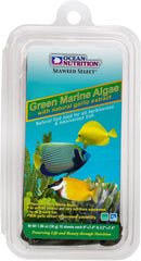 Ocean Nutrition Seaweed Select greens sheets packaging for herbivorous fish feeding