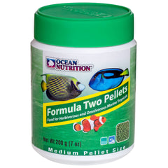 Ocean Nutrition Formula Two kelp ingredient highlights natural fiber for herbivorous tank mates.