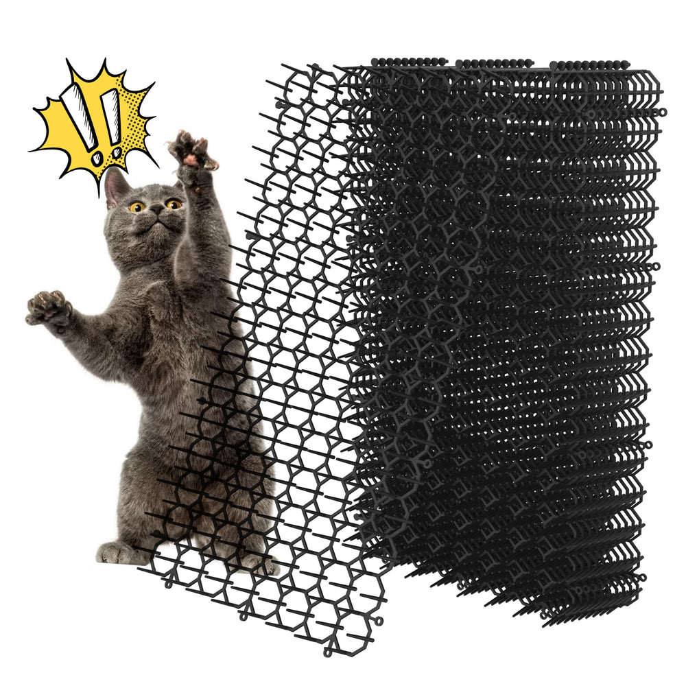 OceanPax scat mat 16x8 for indoor and outdoor use deters cats from beds and counters.