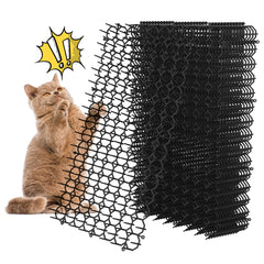 OCEANPAX scat mat 16x8 outdoor guards garden beds with humane spikes for pet-free zones.
