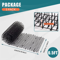 OceanPax scat mat non-slip backing keeps mats secure on wood tile or concrete