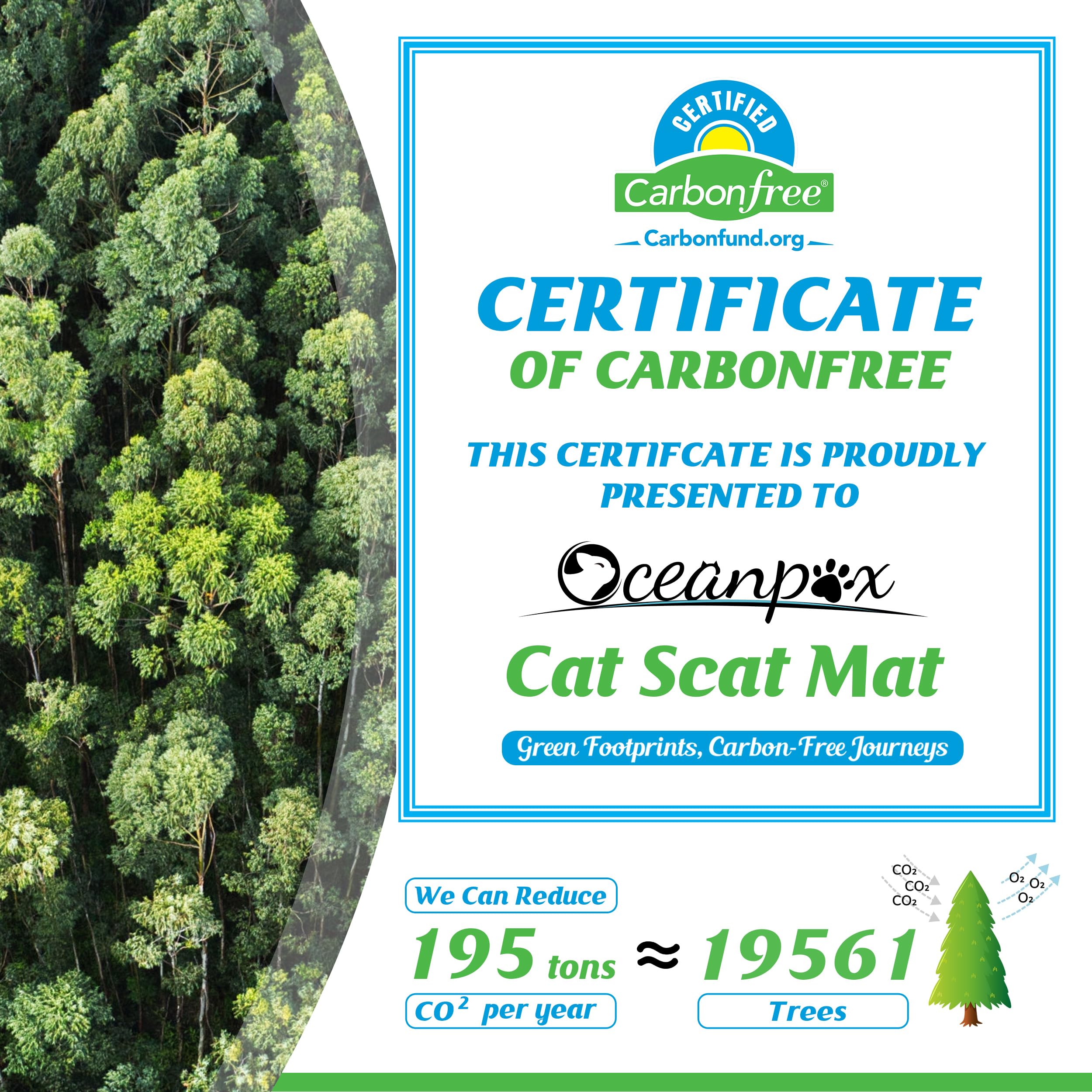OceanPax scat mat spikes closeup highlights safe rounded plant based deterrents