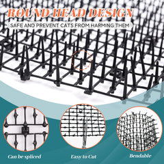 OceanPax scat mat wrapped around curves demonstrates flexible fit for irregular spaces