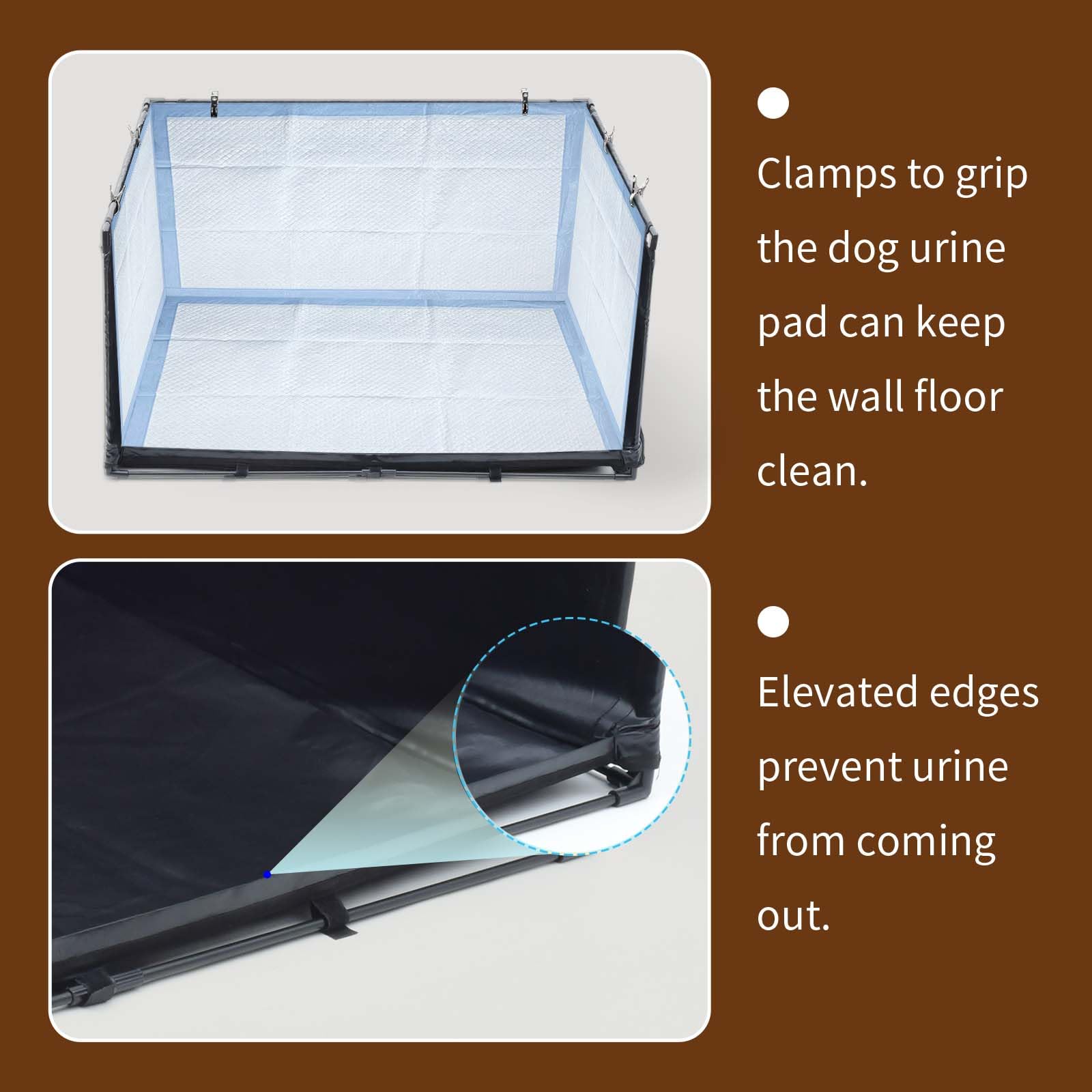 OCMML odorless waterproof Oxford material for long-lasting potty tray