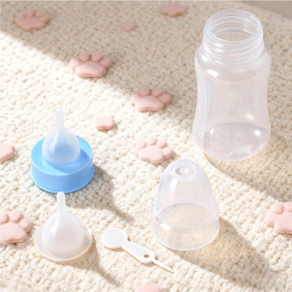 OCTKITE 2-03oz bottle highlights small-volume feeds for very young pets