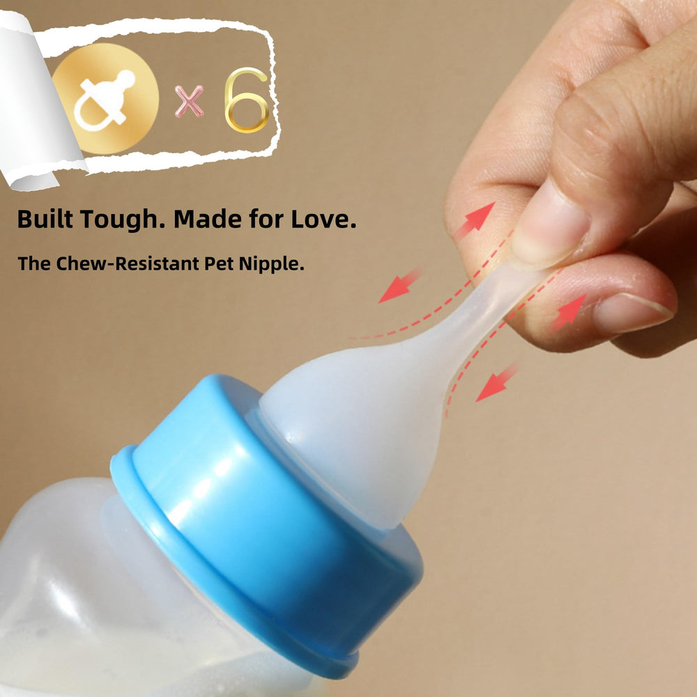 OCTKITE 4-06oz bottle demonstrates mid-size option for comfortable hand feeding