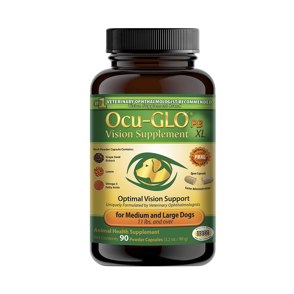 Ocu-GLO PB Vision tub and spoon ready for daily eye-support serving