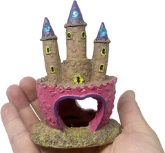 Odebyata hollow caves offer hiding and breeding spaces for tiny aquatic pets.