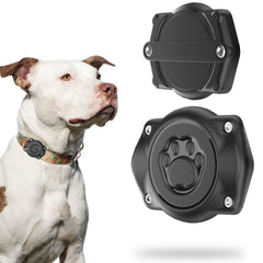 Odokele AirTag dog collar holder waterproof design protects your tag during swims and splashes.