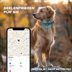 Odokele AirTag dog collar IP68 waterproof design stands up to rain and splashes.