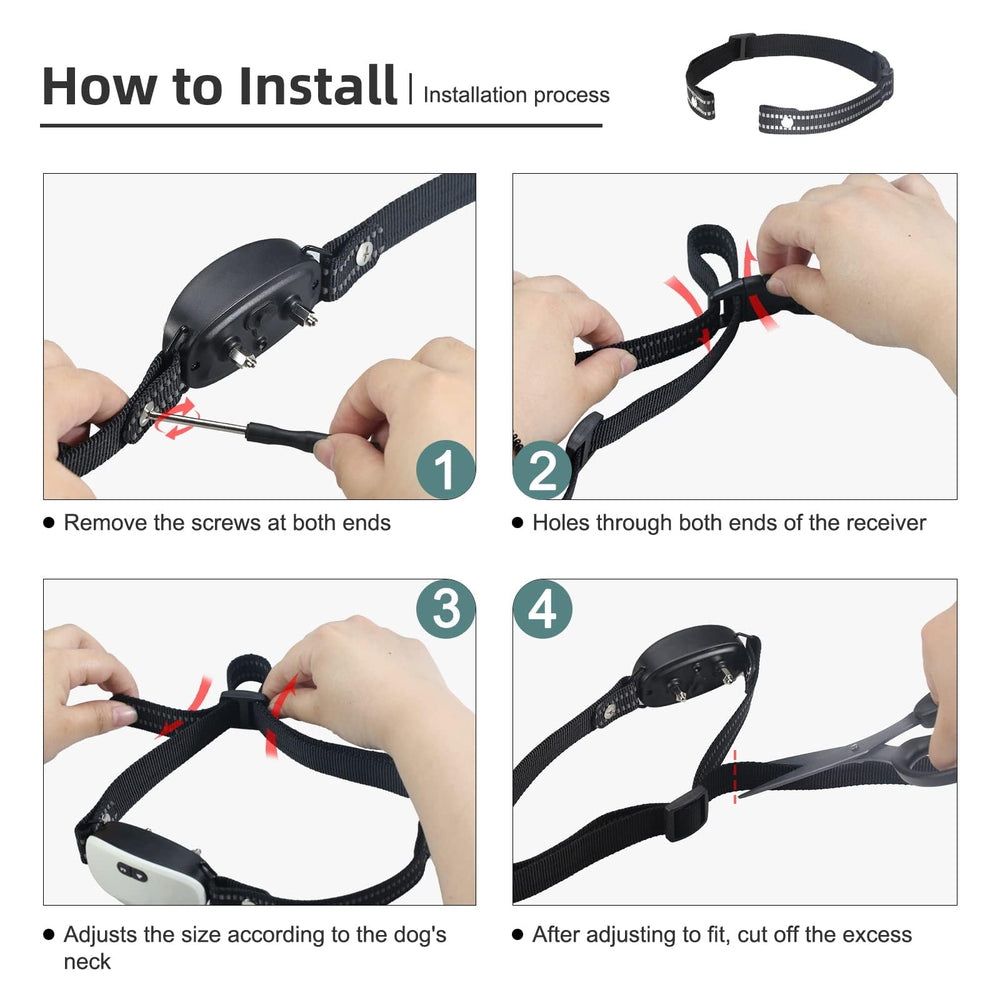 Odokele collar replacement strap universal-compatibility fits most brands and receivers.