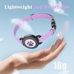 Odokele lightweight-cat-collar provides unobtrusive comfort for daily wear.