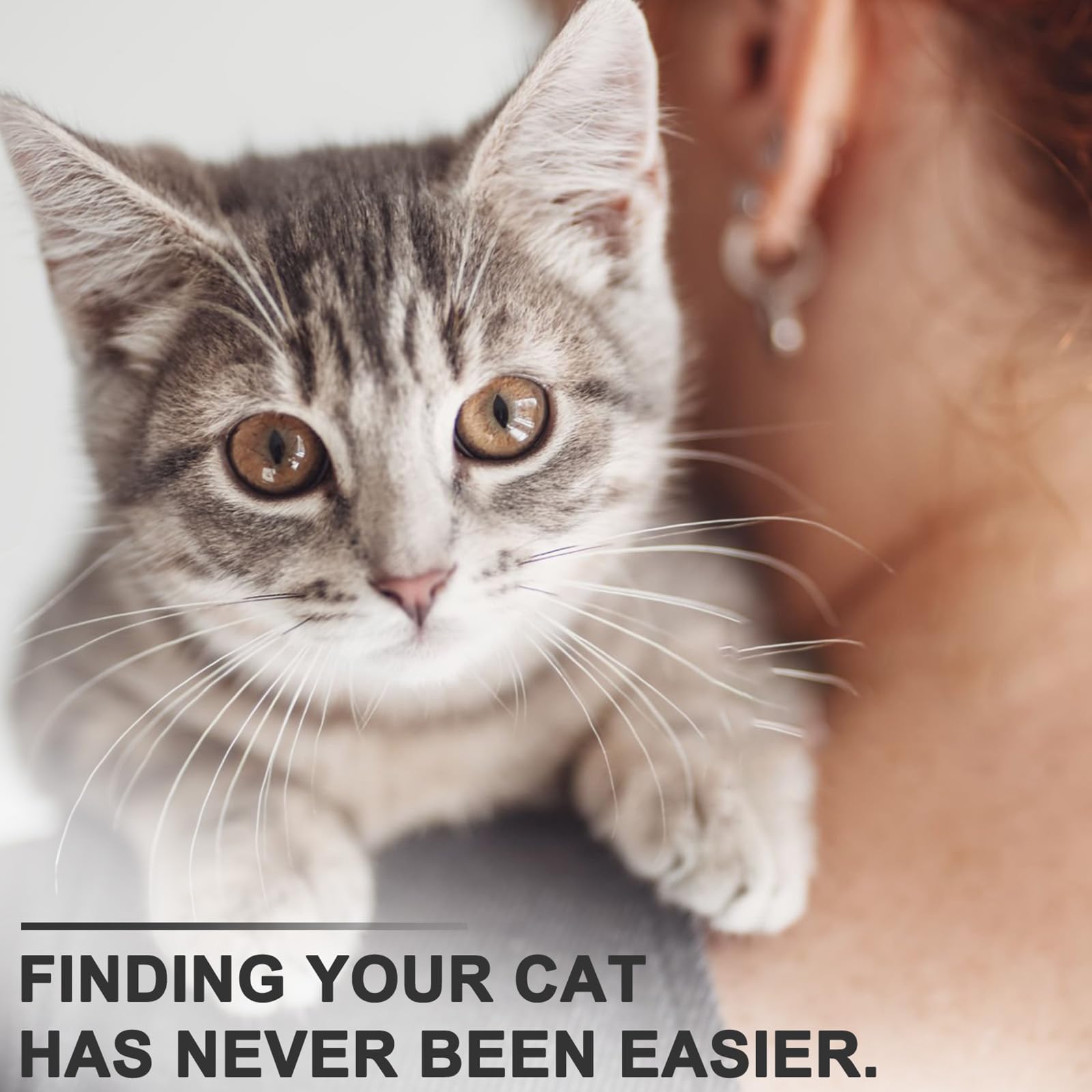 Odokele night time visibility strips help you spot your cat after dark.
