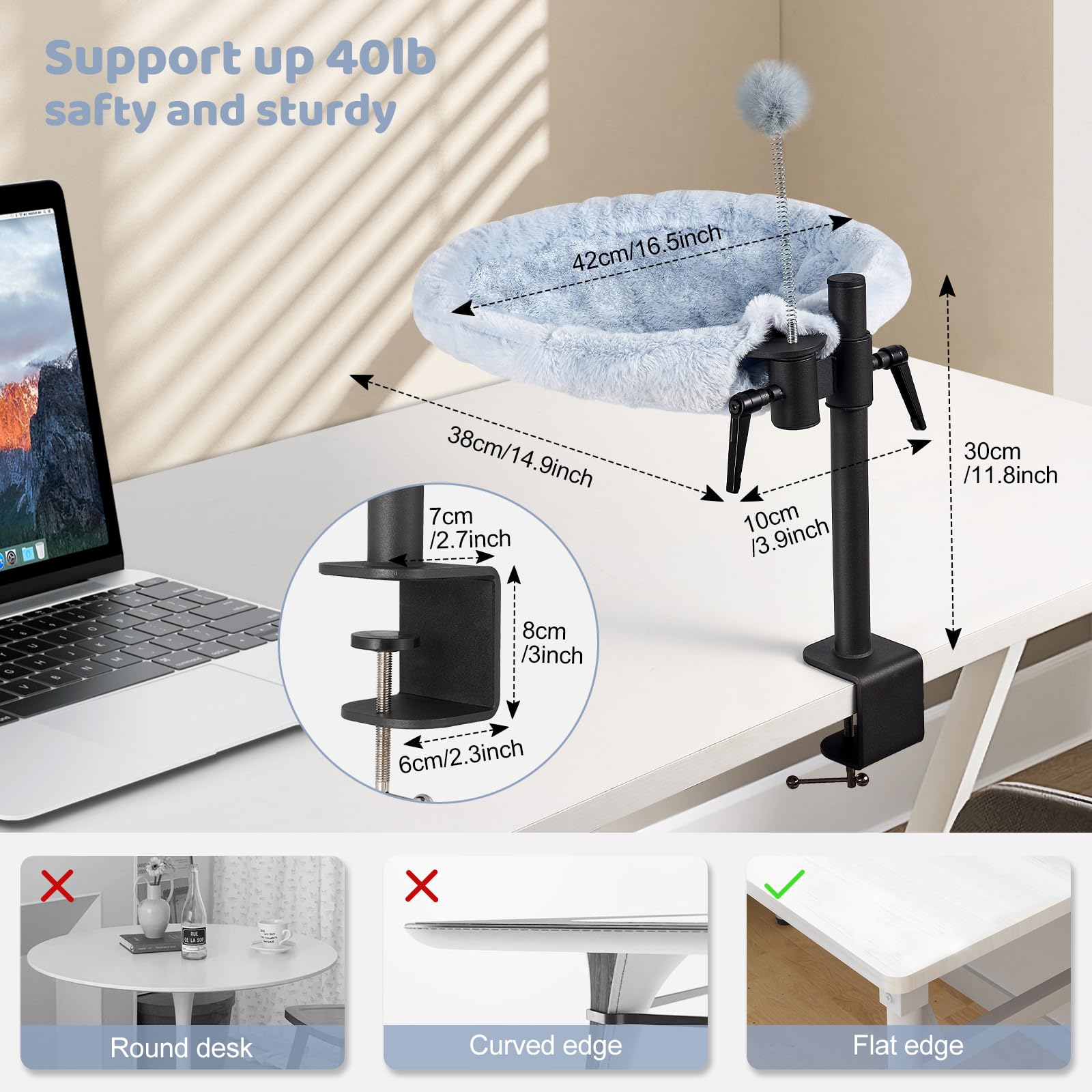 Odoland clamp-style setup attaches instantly without tools.