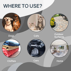 Odorcide Skunk Off car interior spray treats upholstery odors effectively.