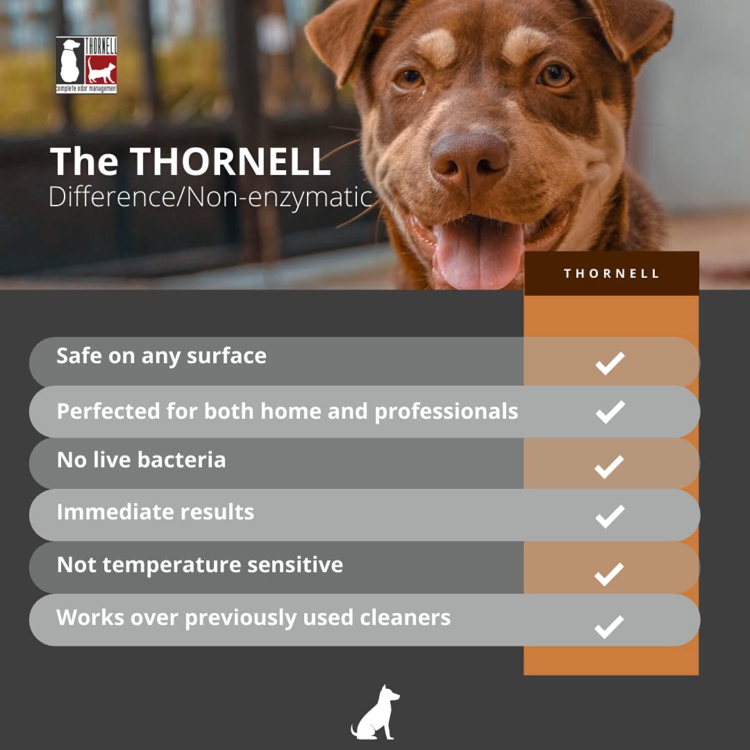 Odorcide Thornell formula is safe for use around pets on surfaces