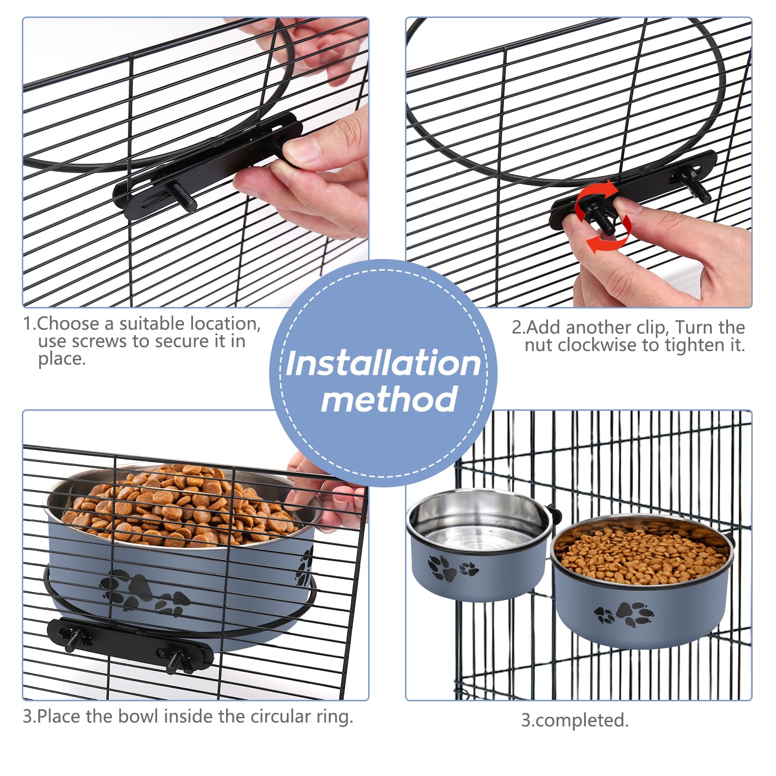 OFFKITSLY removable, dishwasher-safe bowl for quick cleaning.