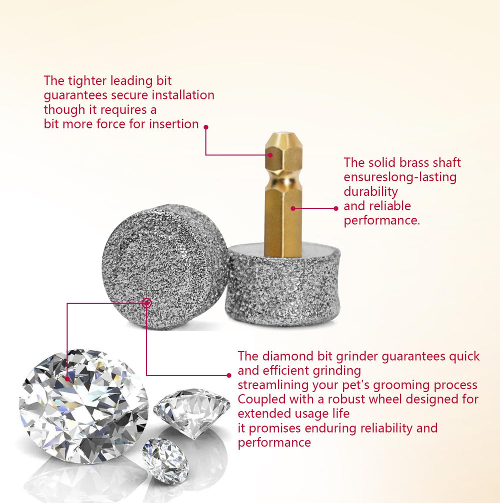 OFFROAD MALL AM diamond-bit-grinder delivers fast, efficient nail shaping on compatible grinders.