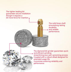 OFFROAD MALL AM diamond-bit-grinder delivers fast, efficient nail shaping on compatible grinders.