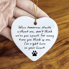 OFlyDesigns memorial heart arrives in an elegant gift box for thoughtful sympathy gift.