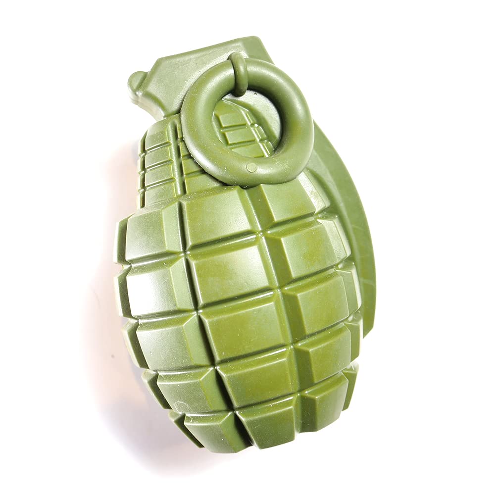 O.G.B. grenade dog toy with durable construction for long-lasting chewing sessions.