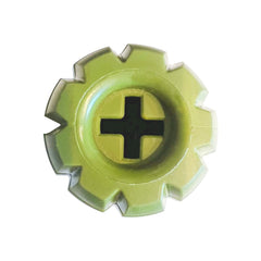 O.G.B. grenade dog toy with stuffed treat center for extended enrichment and interactive play.