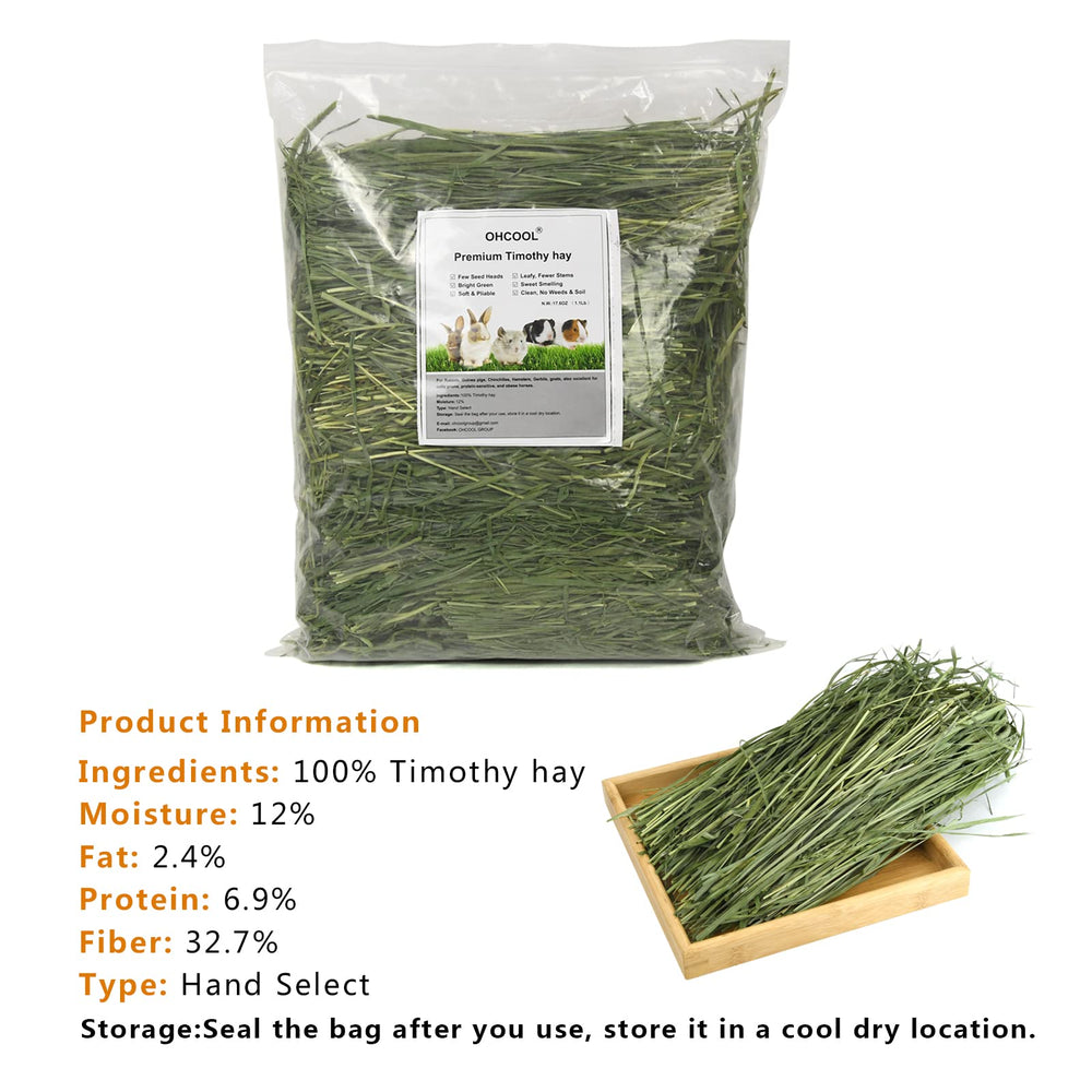 Ohcool Timothy Hay quick-drying process preserves nutrients.