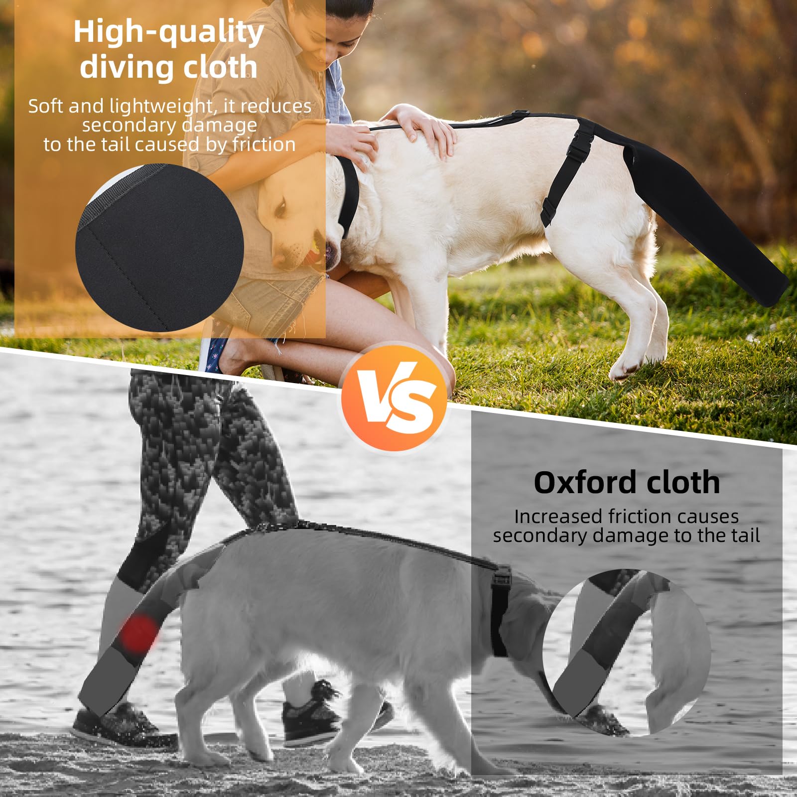 OHCOZZY tail protector is washable and easy to clean for outdoor use