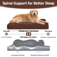 OhGeni Bed shows non-slip bottom to keep bed in place.