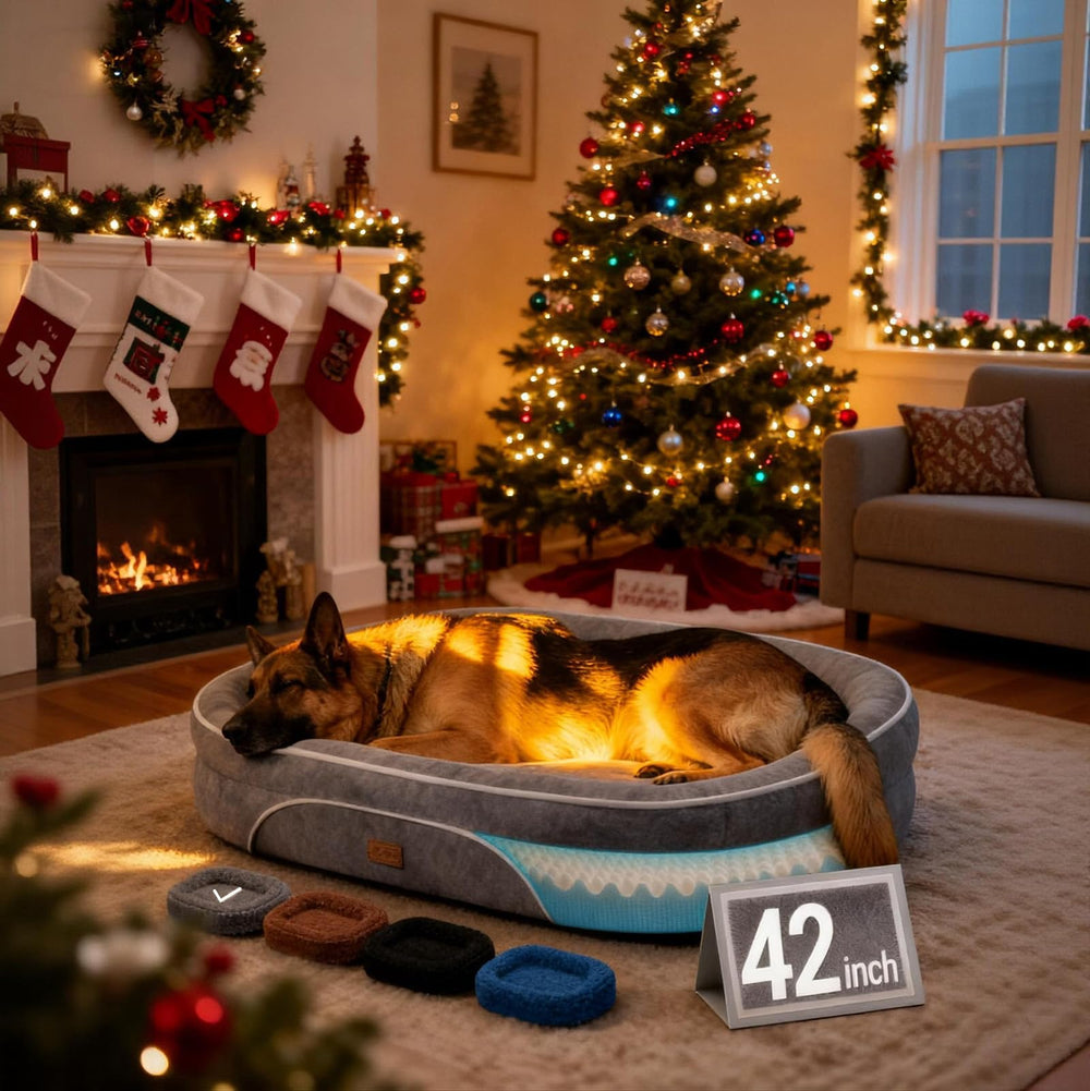 OhGeni in-use shot shows XL size ideal for large breeds or multiple pets.