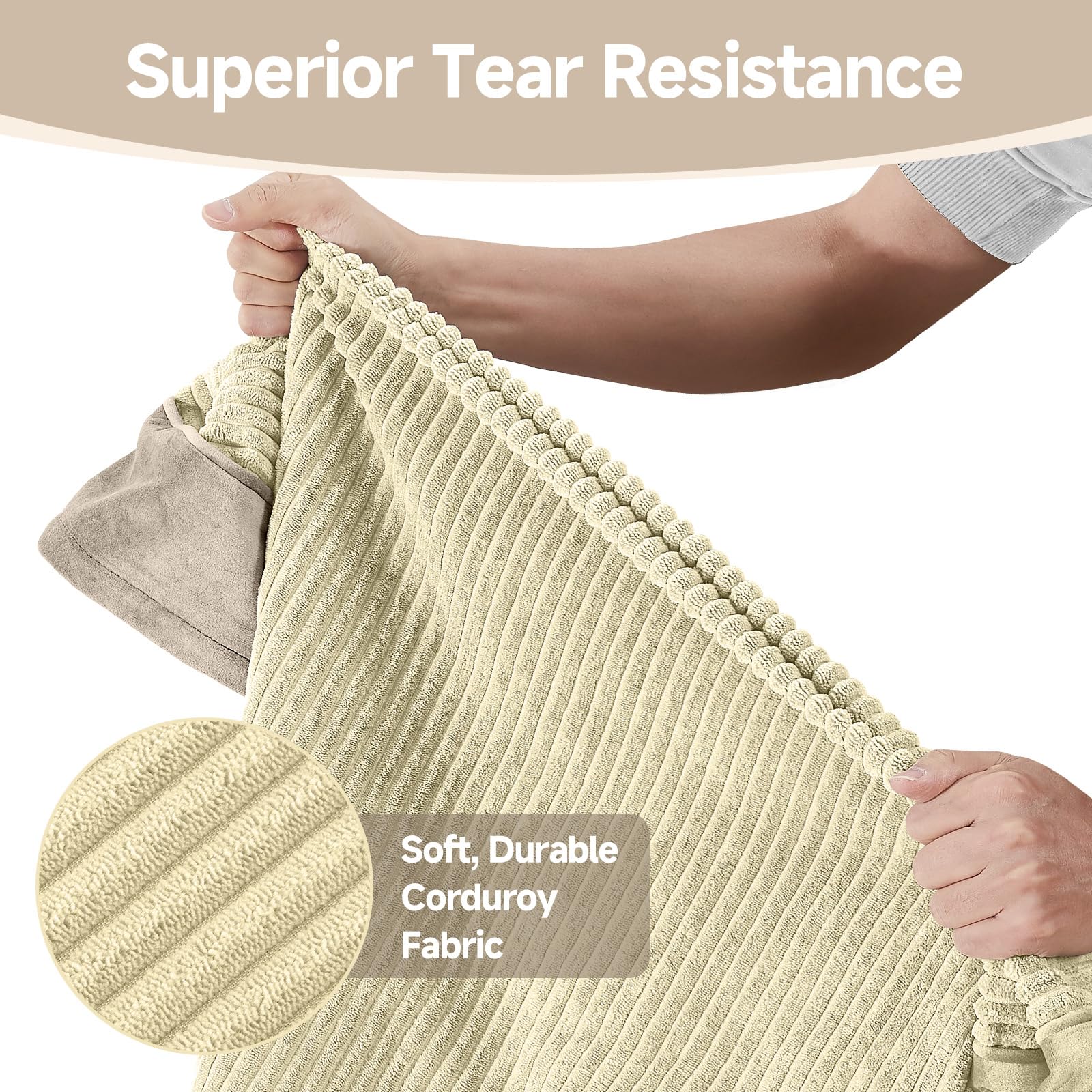 OhGeni Non-slip bottom keeps the bed in place on slick floors.