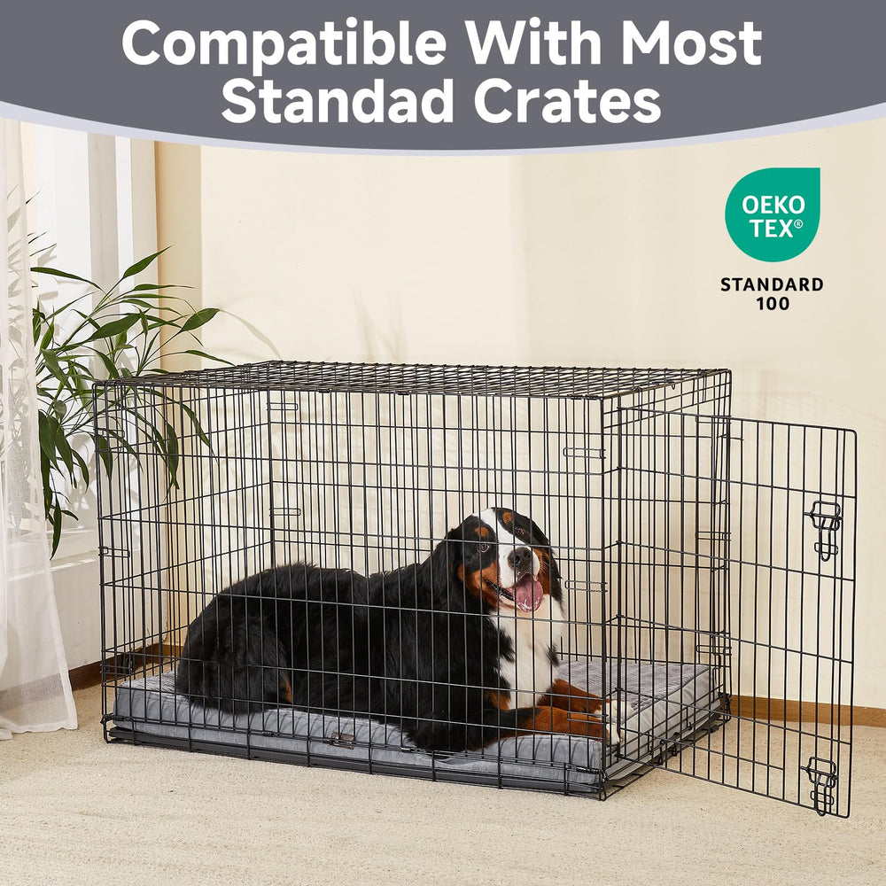 OhGeni orthopedic dog bed removable cover for easy washing.
