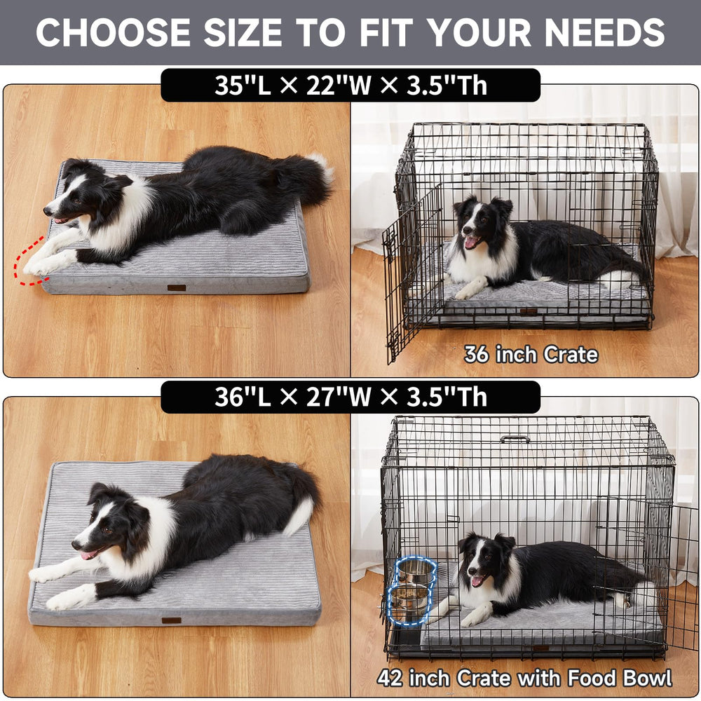 OhGeni waterproof inner liner protects foam, keeping the bed dry and clean.