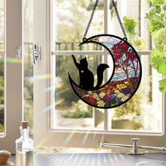 Ohhvvow Cat Memery SunCatcher name area invites personal tribute.