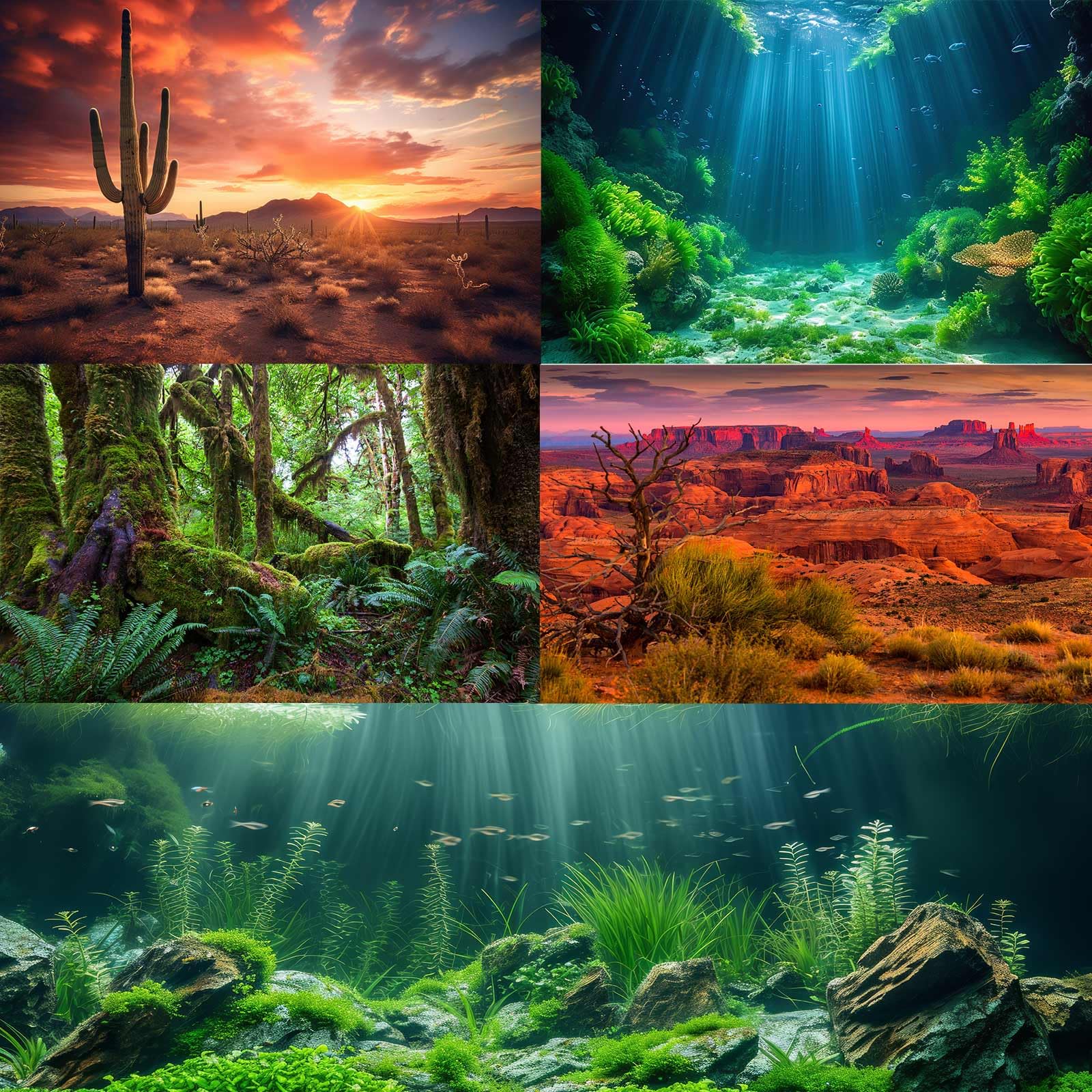 OHIOCATII misty backdrop for aquarium lighting enhances atmosphere.