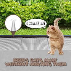 ohlela scat mat easy setup; tool-free installation and surface-sticking stickers.