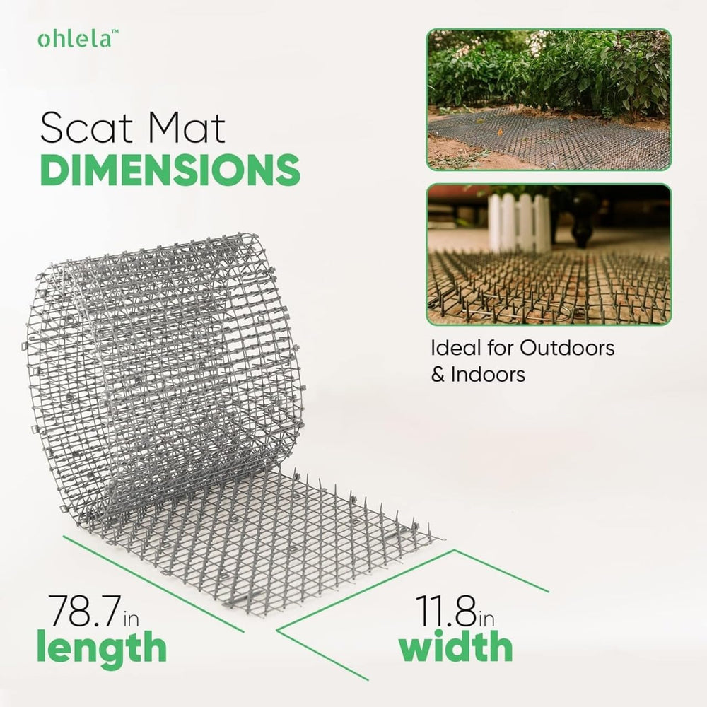 ohlela scat mat indoor couch area keeps cats off counters safely