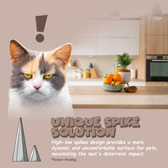 ohlela scat mat indoor use shows dog deterrent and furniture protection.
