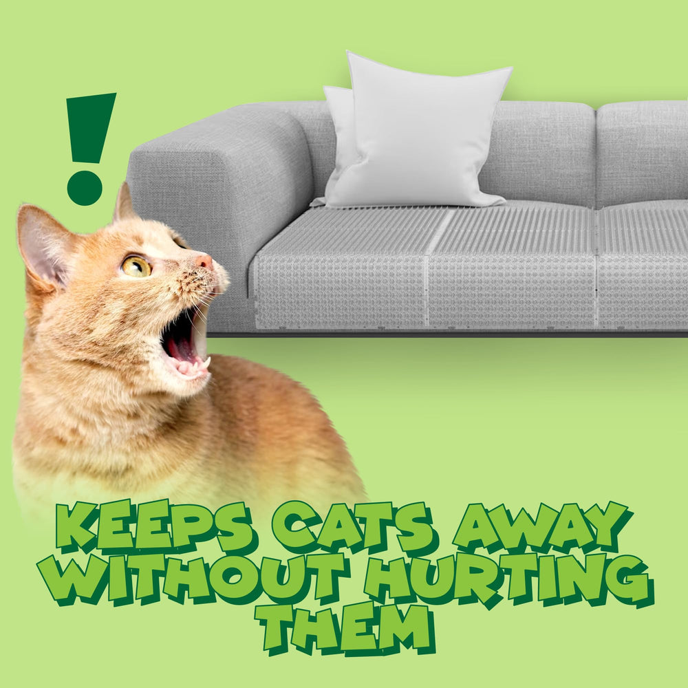 ohlela scat mat indoor use safe spikes deter pets from couches