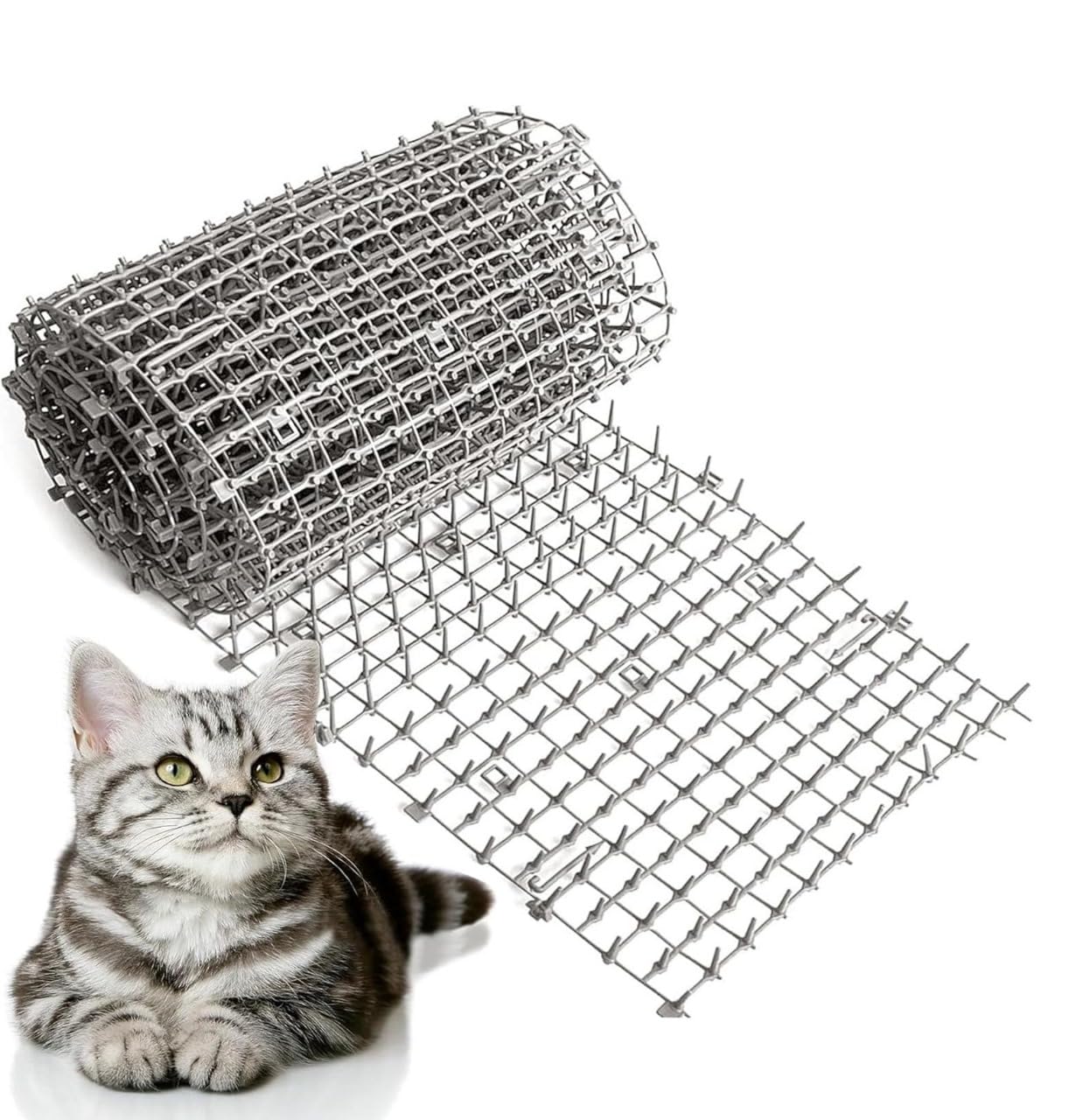 ohlela scat mat outdoor garden deters cats from planting beds