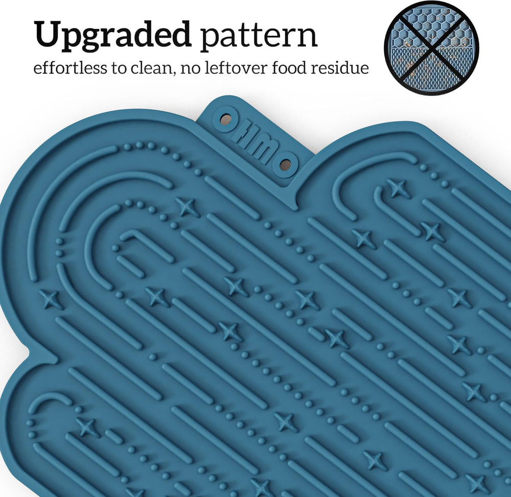 OHMO Cactus Lick Mat dual-pack setup shown for busy households.