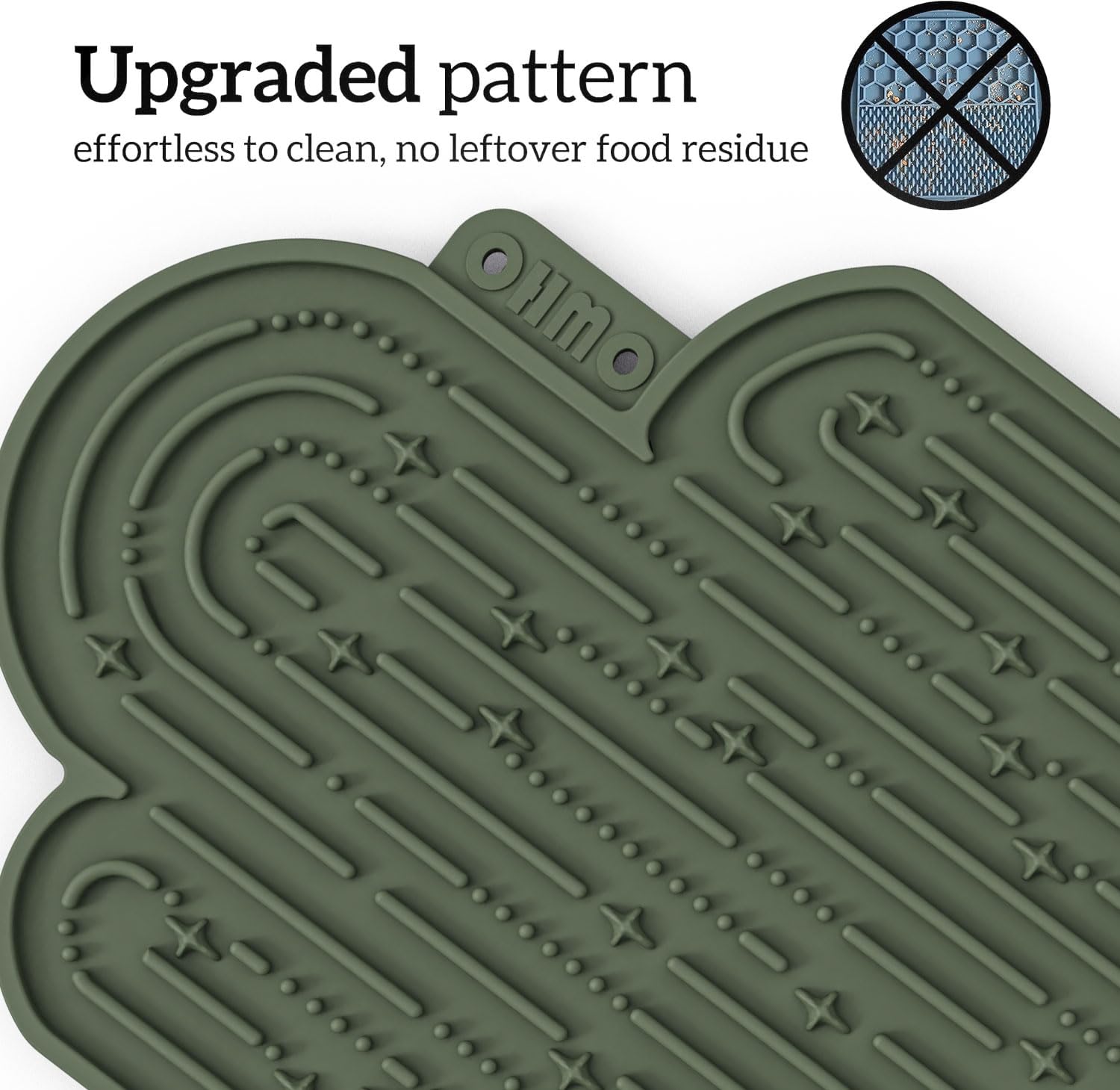 OHMO Cactus Lick Mat adds whimsy to room decor while enriching pet activity.