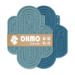 OHMO Cactus Lick Mat pack overview—slow feeding promotes mindful meals.
