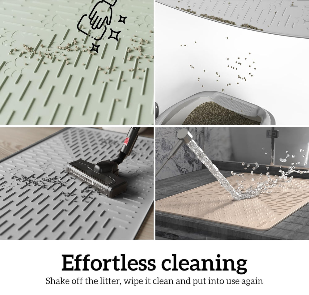 OHMO cat litter mat 80x60 cm fits most litter box setups.