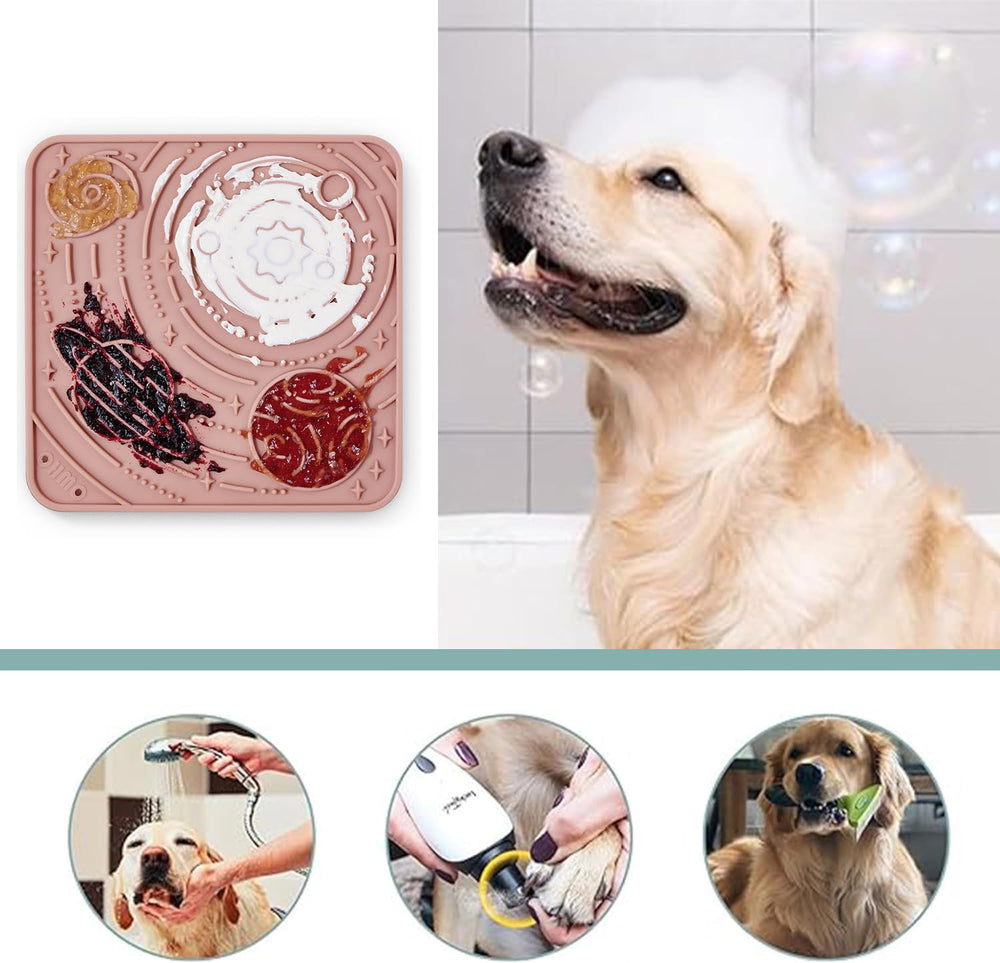 OHMO Lick Mat supports a variety of treats and textures for engaging enrichment.