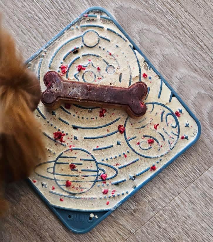 OHMO Lick Mat two pack offers ongoing enrichment for small pets.