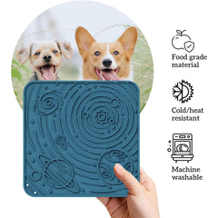OHMO Lick Mat suction cups ensure stable attachment on smooth surfaces