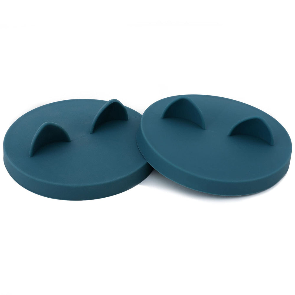 OHMO reusable kitchen lid for pet cans in use