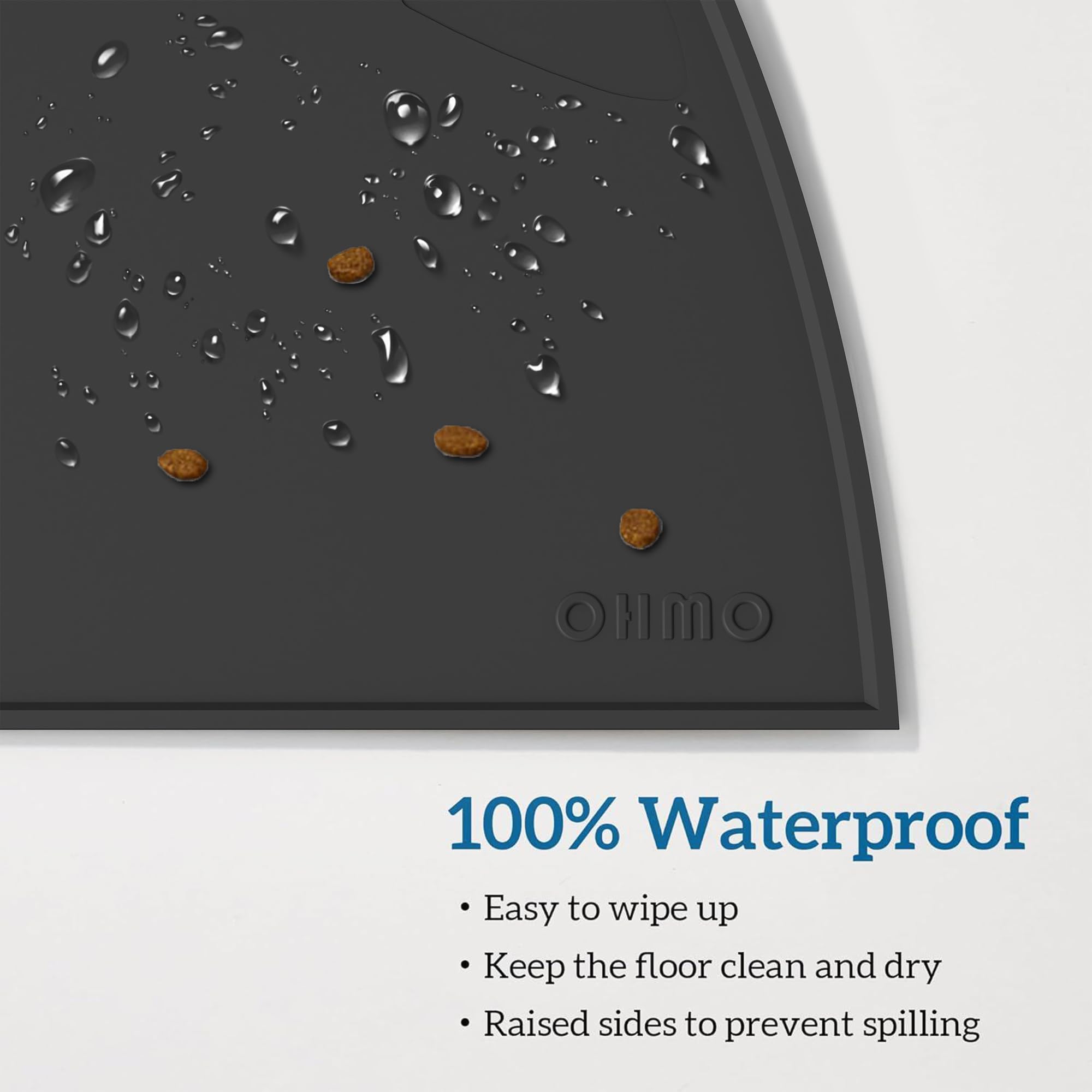 OHMO silicone mat is dishwasher safe for effortless cleaning after use.